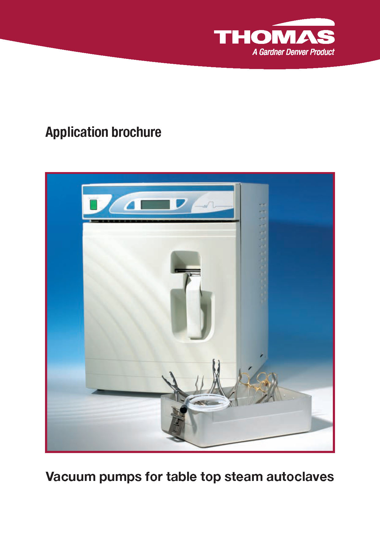 멸균기용펌프 Application brochure