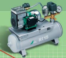 오일레스 콤프레샤 세트